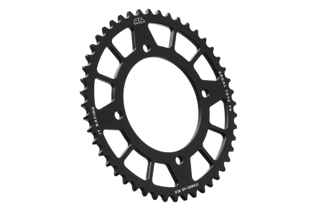 JTA892.48N Corona JT ergal RACELITE nera - 48 denti - GASGAS HUSQVARNA KTM 65