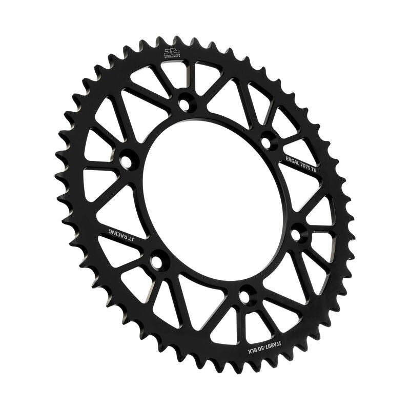 JTA897.50N Corona JT ergal RACELITE nera - 50 denti - GASGAS HUSABERG HUSQVARNA KTM TRIUMPH