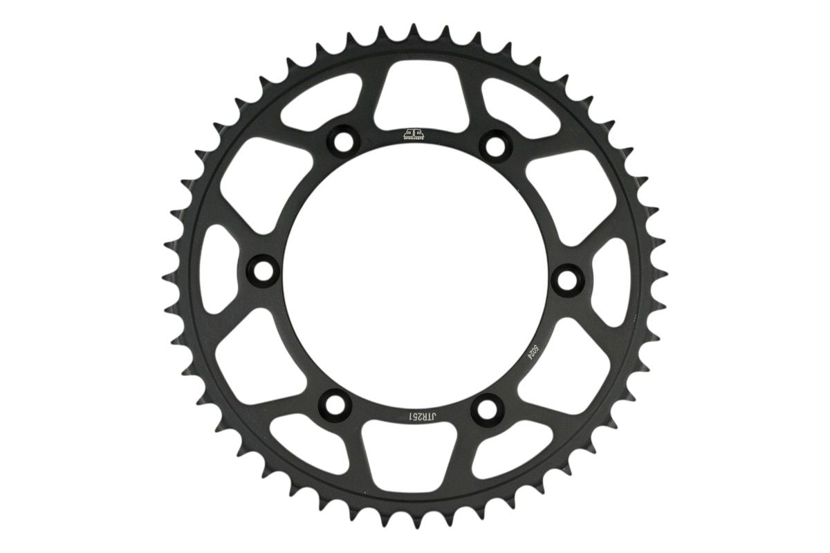 JTR251.50 Corona JT acciaio autopulente nero - 50 denti - FANTIC YAMAHA