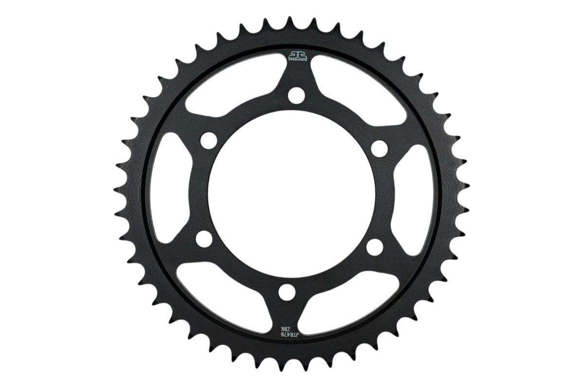 JTR479.48 Corona JT acciaio nero - 48 denti - KAWASAKI SUZUKI YAMAHA