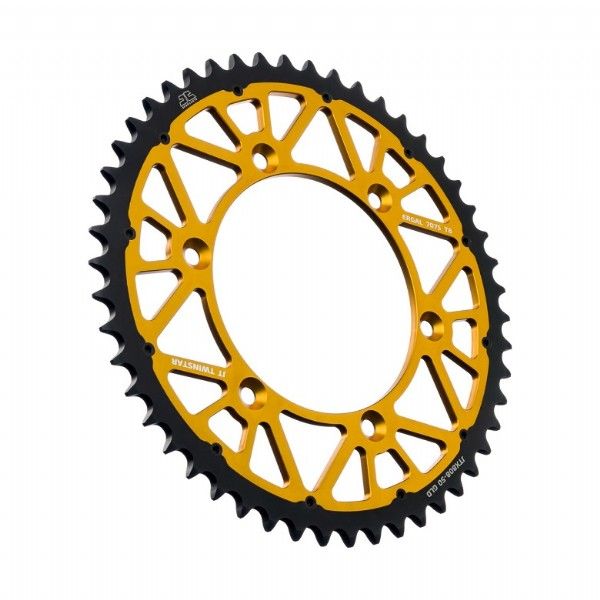 JTX808.50O Corona JT TWINSTAR bi-metallo oro - 50 denti - SUZUKI