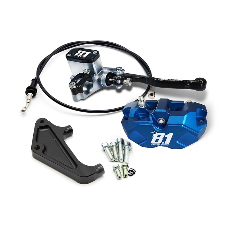 Kit freno ant. comp. 8.1 con MC-11 + pinza Hurricane per Phantom con forcella originale e Stage6 R/T : colore_pinza - blu
