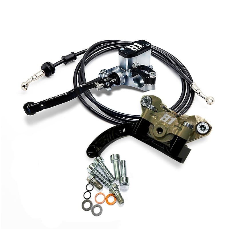 Kit freno post. comp. 8.1 con MC-11 + pinza DAYTONA per Malossi C One, 2 Fast, Aerox/Nitro, Phantom, Carter 8.1
