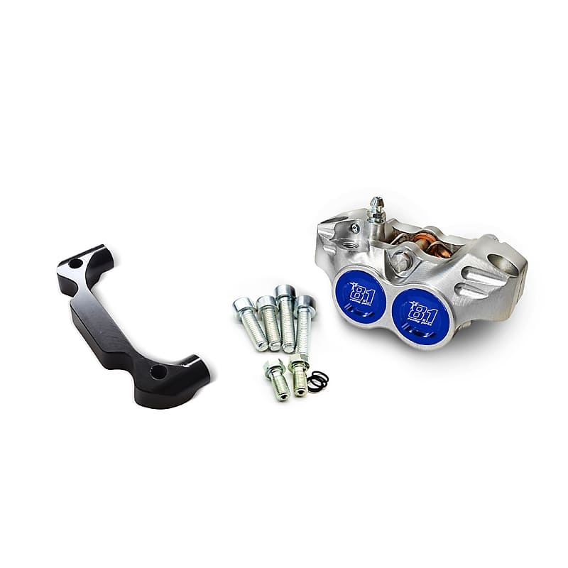 Kit freno post. parz. 8.1 con pinza New Era per Malossi C-One versione Piaggo e per Piaggio originale : colore_pinza - blu