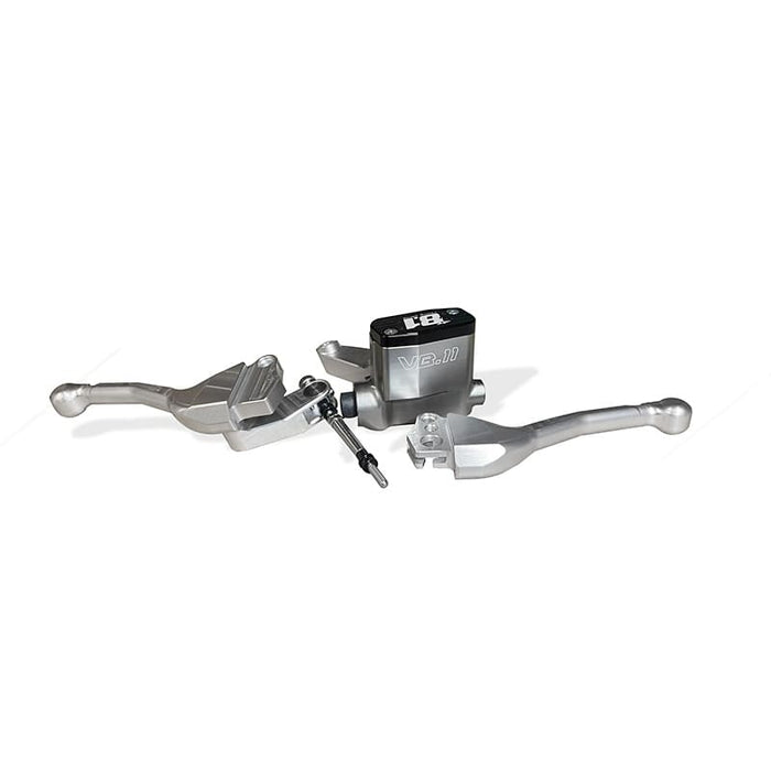Kit VB-11 pompa freno destra CNC Ø11mm (per freno anteriore) Vespa Faro Tondo N-L-R Silver