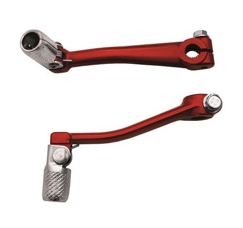 LCA4380R Leva cambio in alluminio forgiato Minarelli AM6 rosso