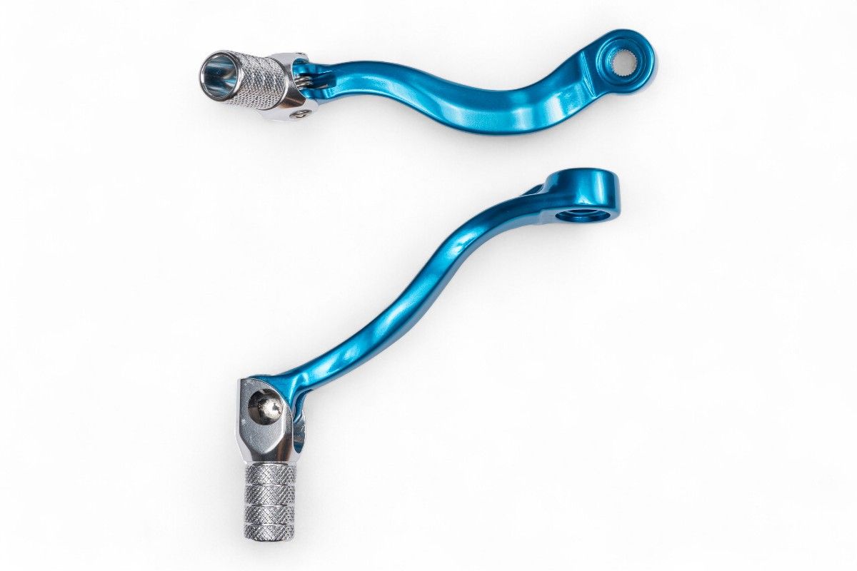 LCA4381C Leva cambio in alluminio forgiato HUSQVARNA azzurro