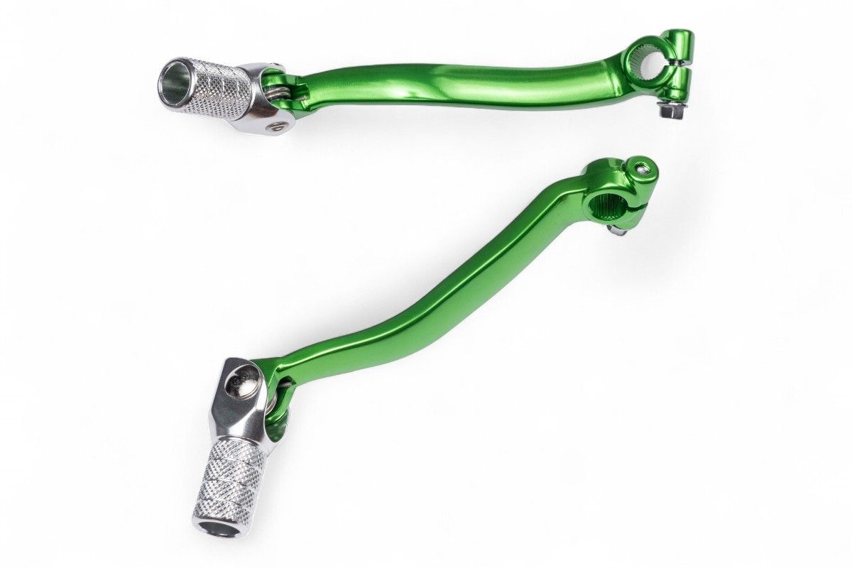 LCA4393V Leva cambio in alluminio forgiato KX 250 F verde