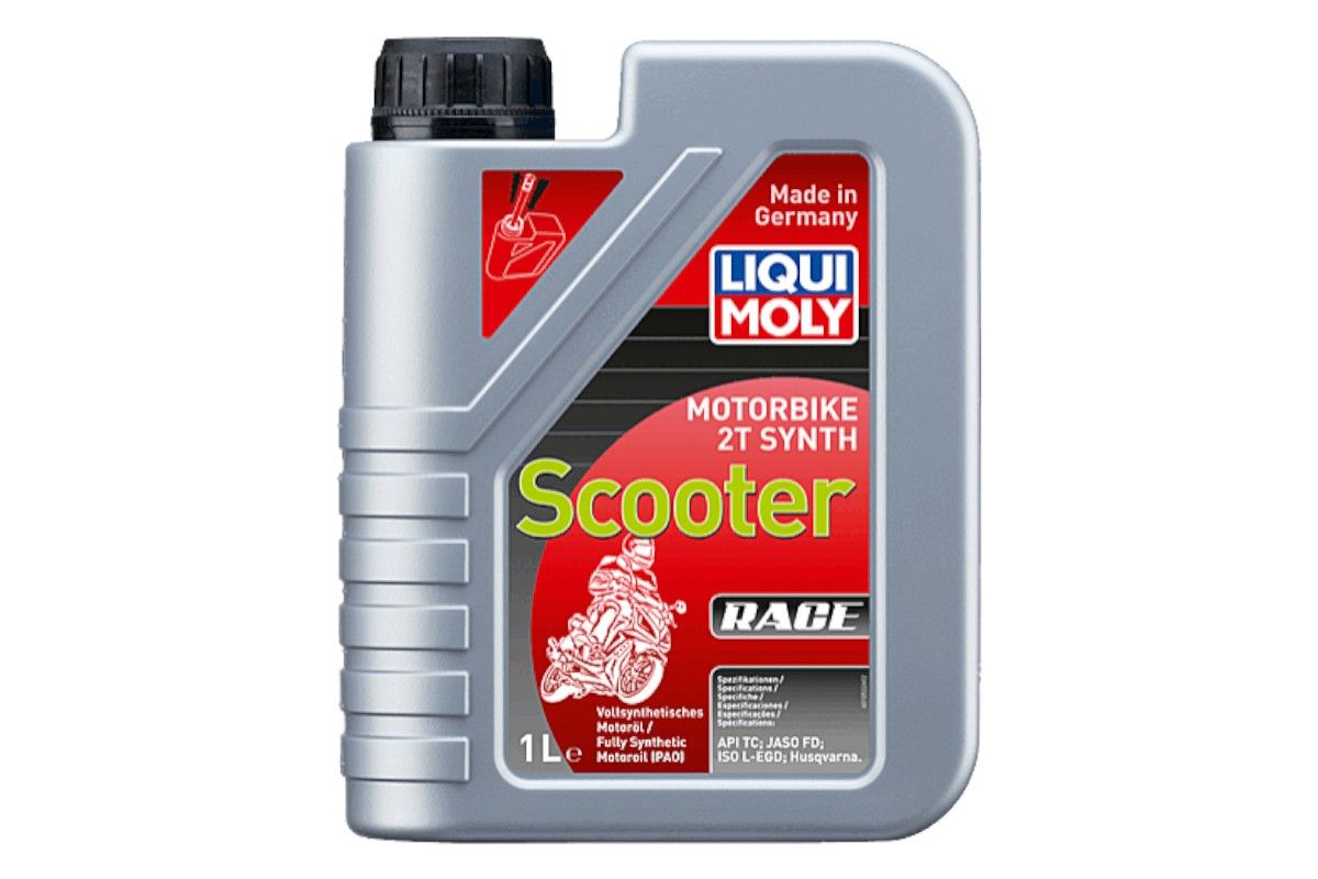 LM01053 Olio miscela LIQUI MOLY Scooter 2T RACE - 100% sintetico - 1 L