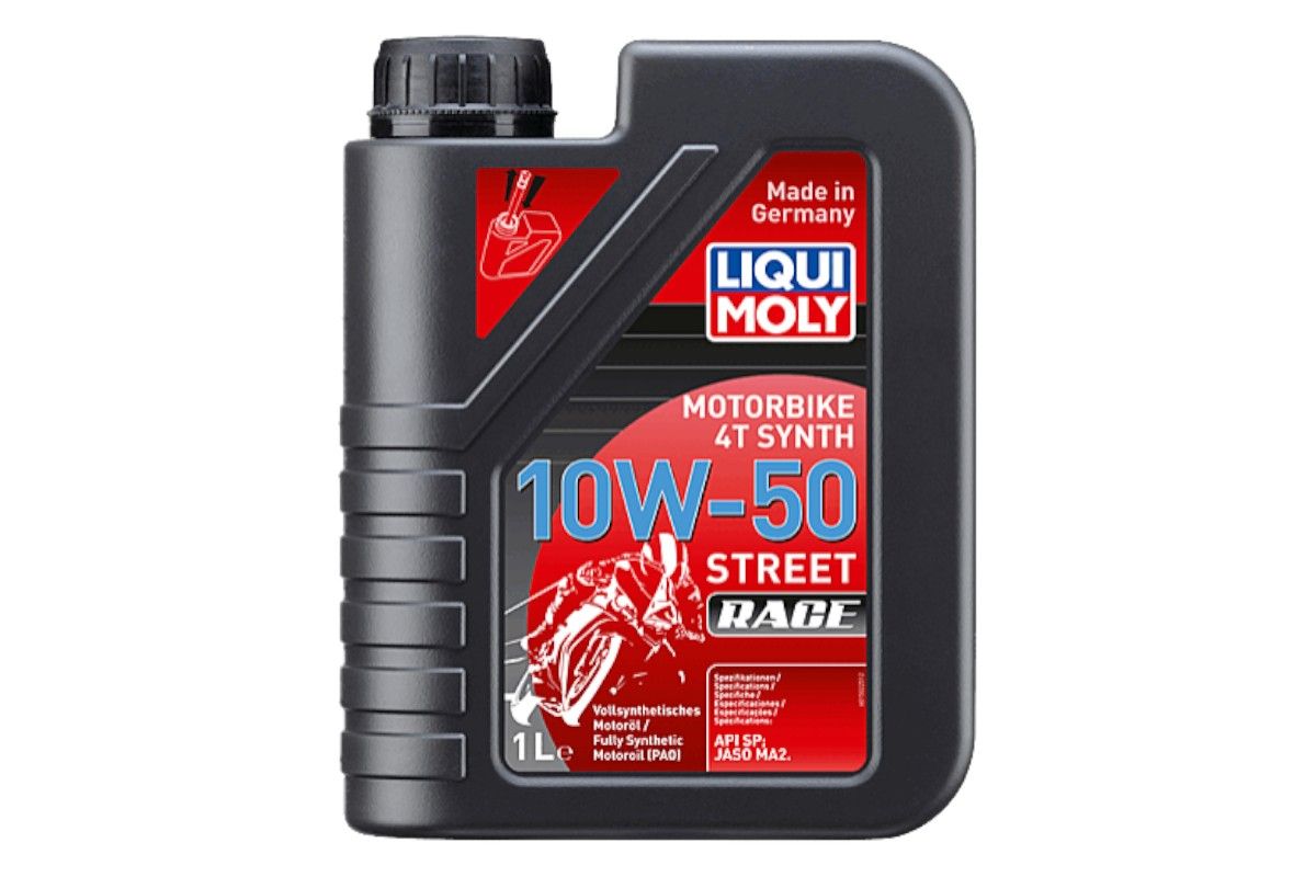 LM01502 Olio motore LIQUI MOLY Strada 4T RACE - 10W/50 - 100% sintetico - 1 L