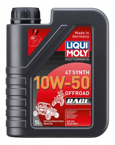 LM03051 Olio motore LIQUI MOLY Off Road 4T RACE - 10W/50 - 100% sintetico - 1 L