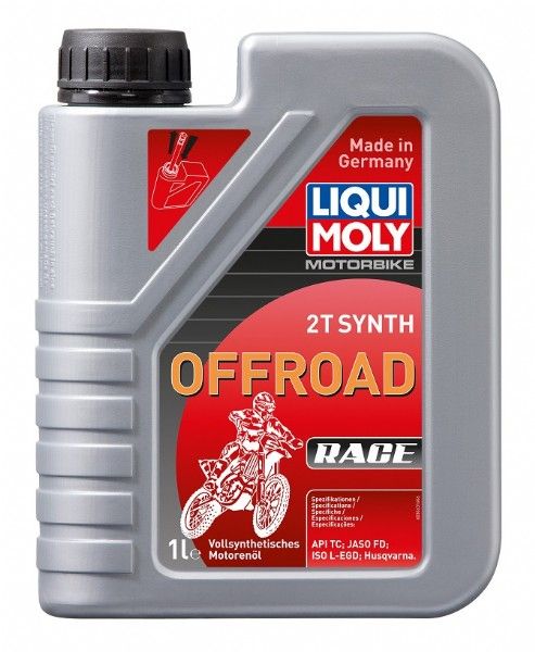 LM03063 Olio miscela LIQUI MOLY Off Road 2T RACE - 100% sintetico - 1 L