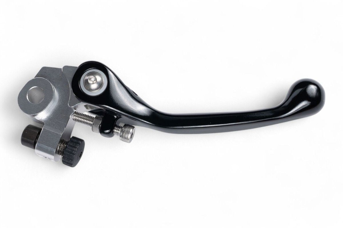 LVS1472N Leva freno snodata forgiata nera GASGAS HUSQVARNA