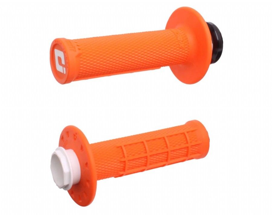 MNL1706A Manopole Lock-ON ODI V2 Micro-X Half-Waffle - Arancione