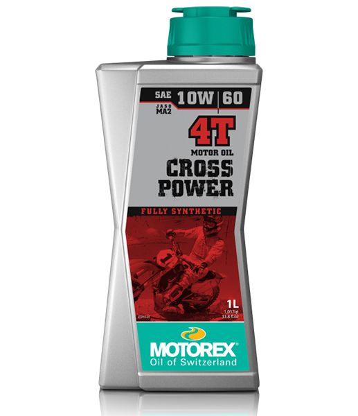 OM41060 Olio motore MOTOREX Cross Power 4T - 10W/60 - 100% sintetico - 1 L
