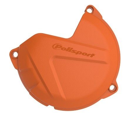 P8460200002 Protezione coperchio frizione POLISPORT - KTM - Arancione