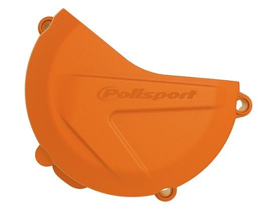 P8460300002 Protezione coperchio frizione POLISPORT - KTM - Arancione