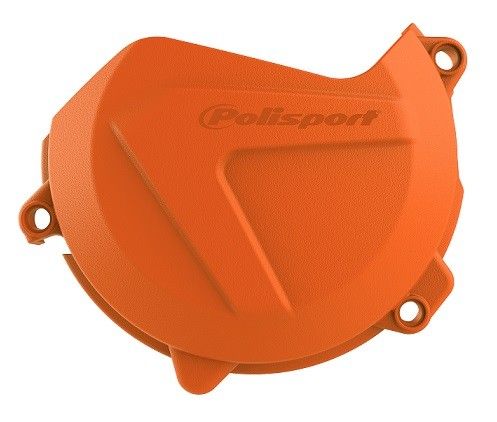 P8460500002 Protezione coperchio frizione POLISPORT - KTM - Arancione