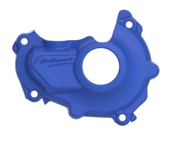 P8460700002 Protezione coperchio generatore POLISPORT - YZ 450 F 14-17 - Blu