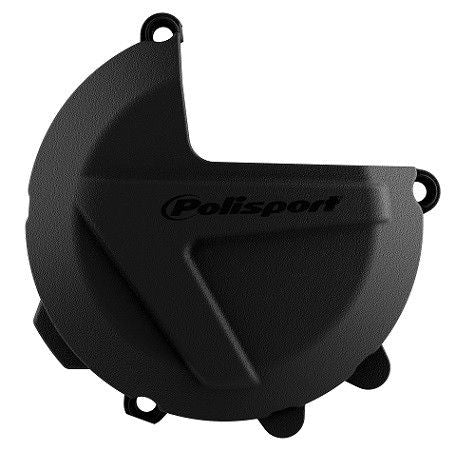 P8462500001 Protezione coperchio frizione POLISPORT - HUSQVARNA KTM - Nero
