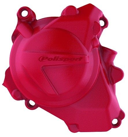 P8462700002 Protezione coperchio generatore POLISPORT - CRF 450 R/RX - Rosso