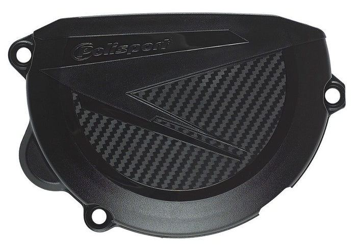 P8474600001 Protezione coperchio frizione POLISPORT - KTM 250/300 09-12 - Nero