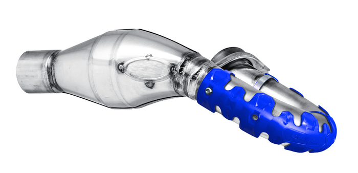 P8483800003 Protezione collettori Armadillo POLISPORT - Versione lunga 40cm - Blu