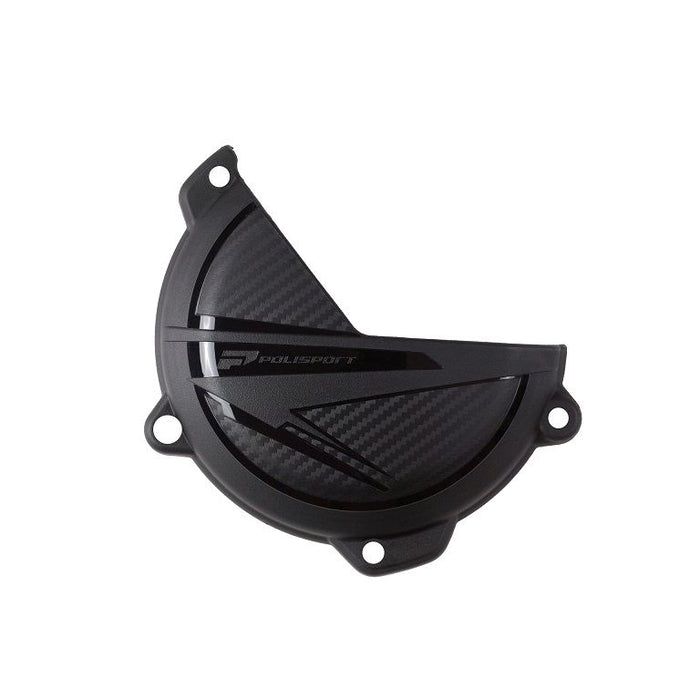 P8499000001 Protezione coperchio frizione POLISPORT - HUSQVARNA KTM - Nero