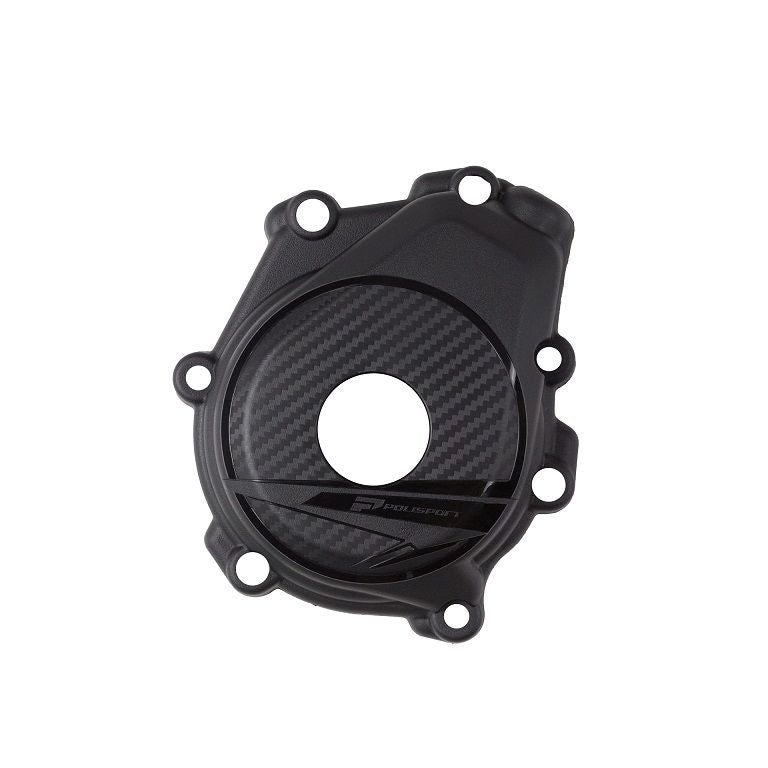 P8499200001 Protezione coperchio generatore POLISPORT - GASGAS HUSQVARNA KTM - Nero