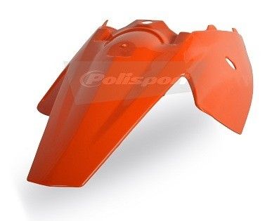 P8563900001 Parafango posteriore con portanumeri laterali KTM arancione