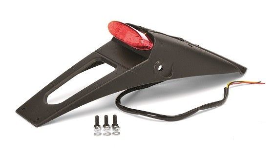 P8565900001 Prolunga portatarga universale POLISPORT con illuminazione targa, luce stop e posizione - Omologata ECE