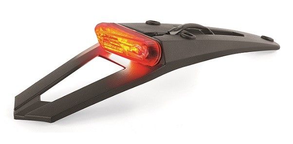 P8566300001 Prolunga portatarga universale POLISPORT con illuminazione targa, luce stop e posizione - Omologata ECE e DOT