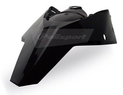 P8567900007 Parafango posteriore con portanumeri laterali KTM nero