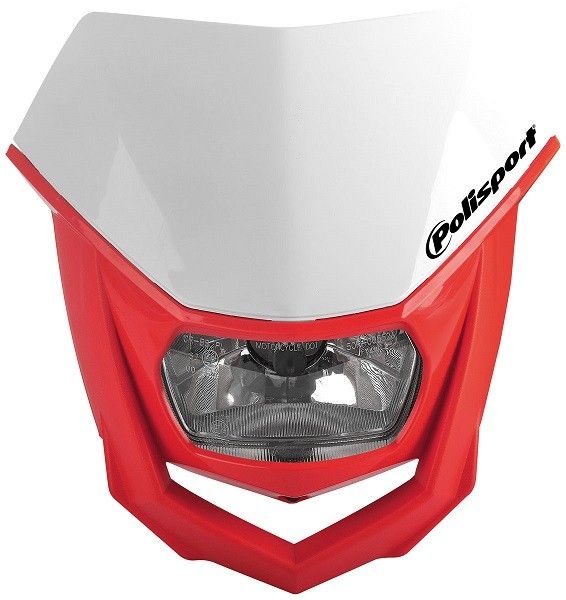 P8657400040 Portafaro HALO bianco/rosso cr04