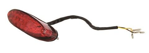 P8678100012 Fanalino per portatarga universale con illuminazione targa, luce stop e posizione - Led E11 12V 0,9/0,06W