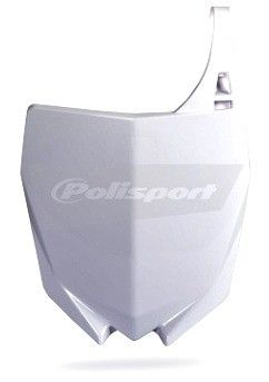 P8678400001 Tabella portanumero YAMAHA bianco