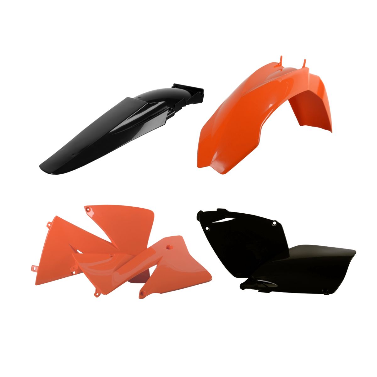 P90101 Kit plastiche KTM Arancione/Nero