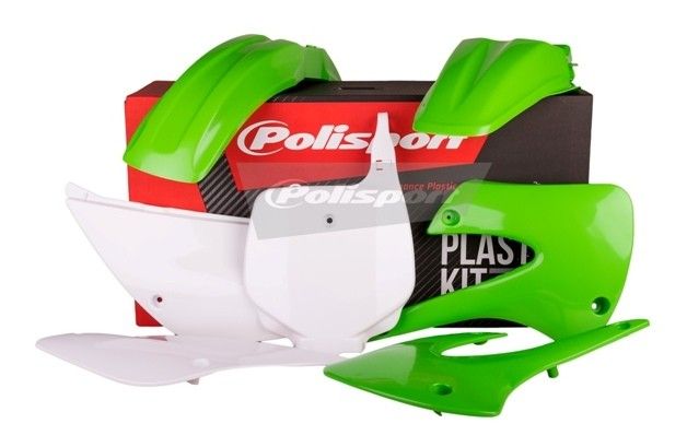 P90462 Kit plastiche KAWASAKI Verde05/Bianco