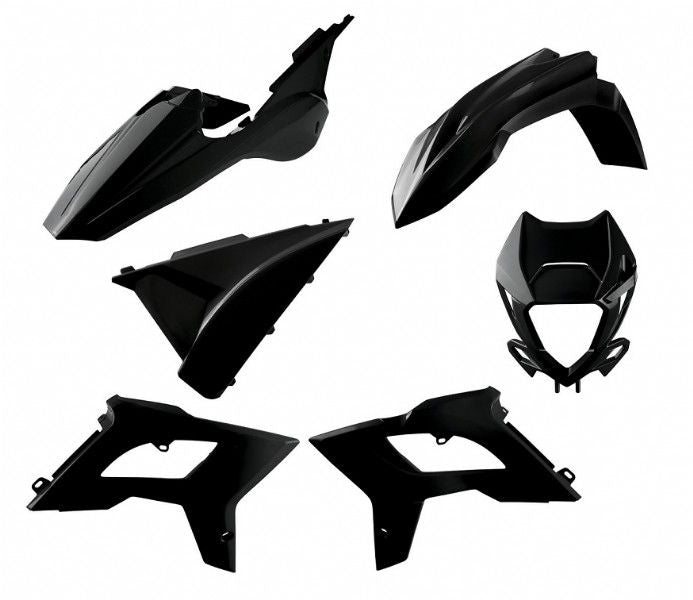P91077 Kit plastiche restyling BETA RR 18-19 Nero