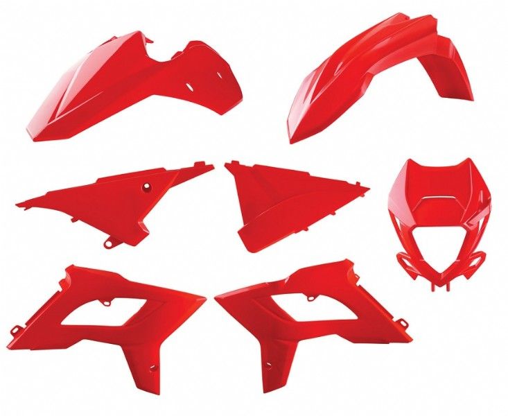 P91085 Kit plastiche restyling BETA RR 13-17 Rosso