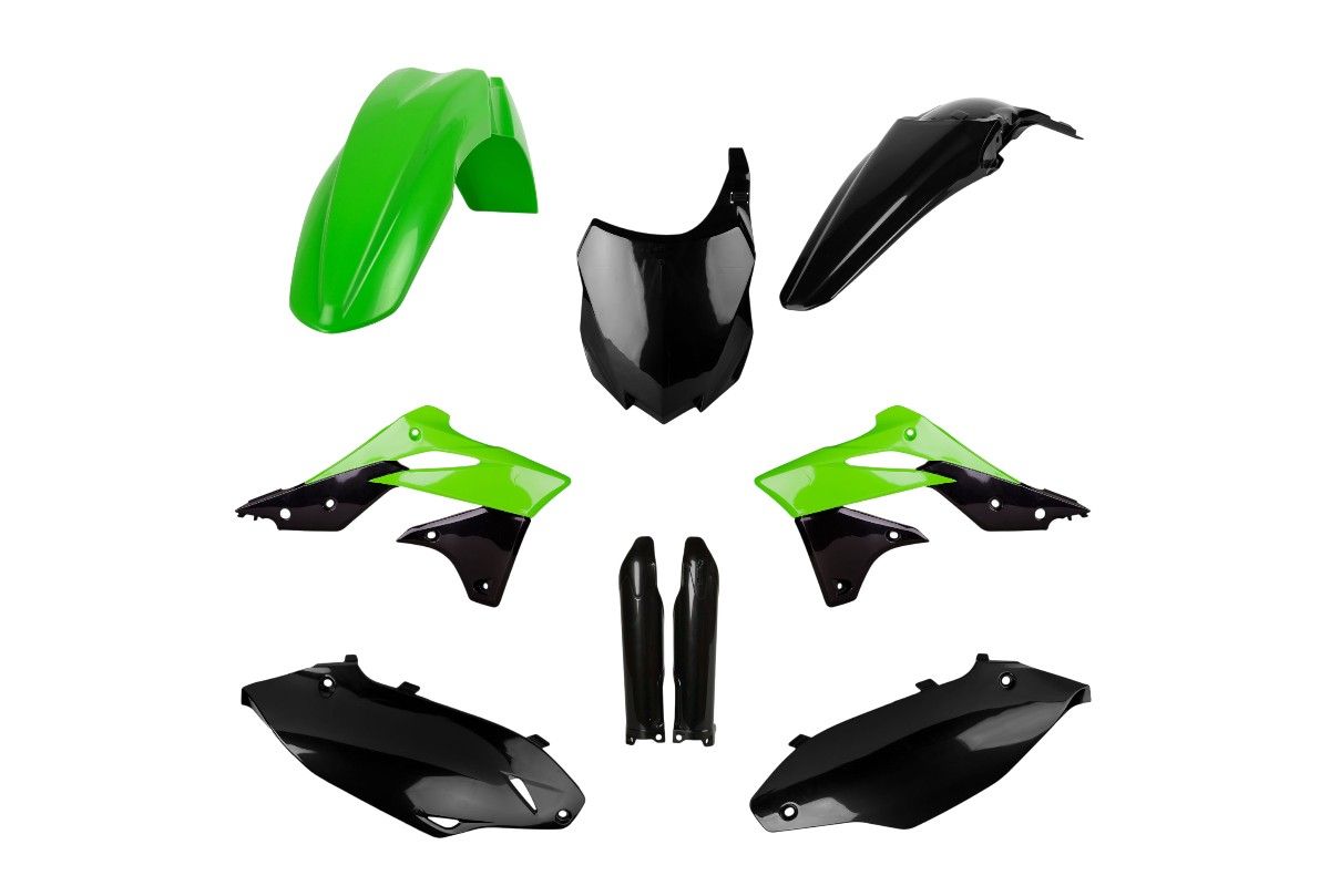 P91486 Kit plastiche KAWASAKI Verde05/Nero
