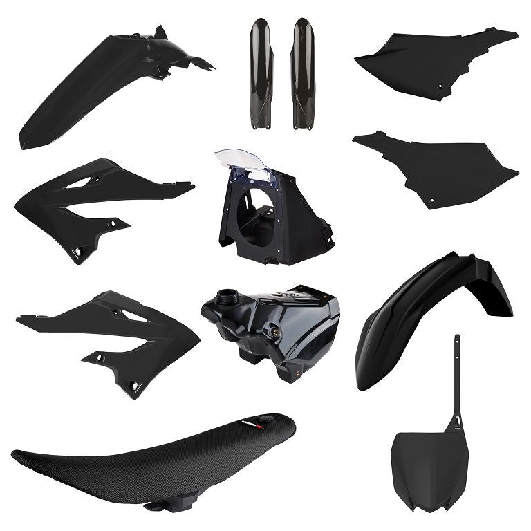 P91573 Kit restyling completo con sella e serbatoio YZ 125/250 02-21 Nero