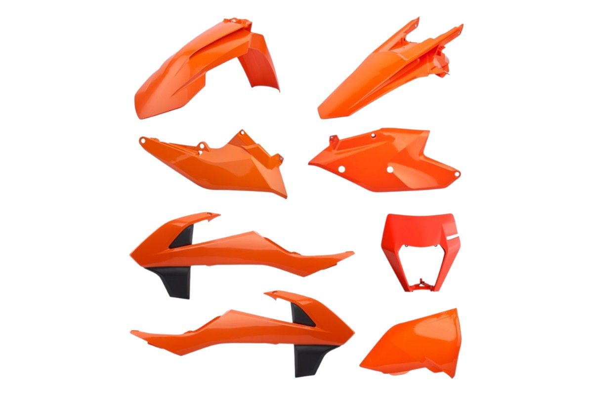 P91584 Kit plastiche KTM Arancione 16/Nero