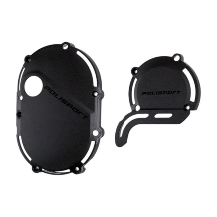 P91624 Kit protezioni coperchi motore POLISPORT - STARK FUTURE Varg - Nero
