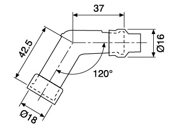 PNGKVD05F Pipetta copricandela NGK VD05F - In resina fenolica, 10-12 mm