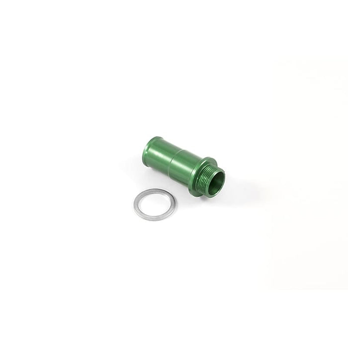 Raccordo lungo tubo raffreddamento ad acqua per parte termica carter 8.1 “Fireblade”, colore verde (di default) per Minarelli.