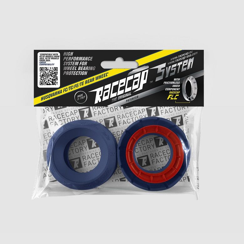 RCF103B RACECAP System HUSQVARNA posteriore blu