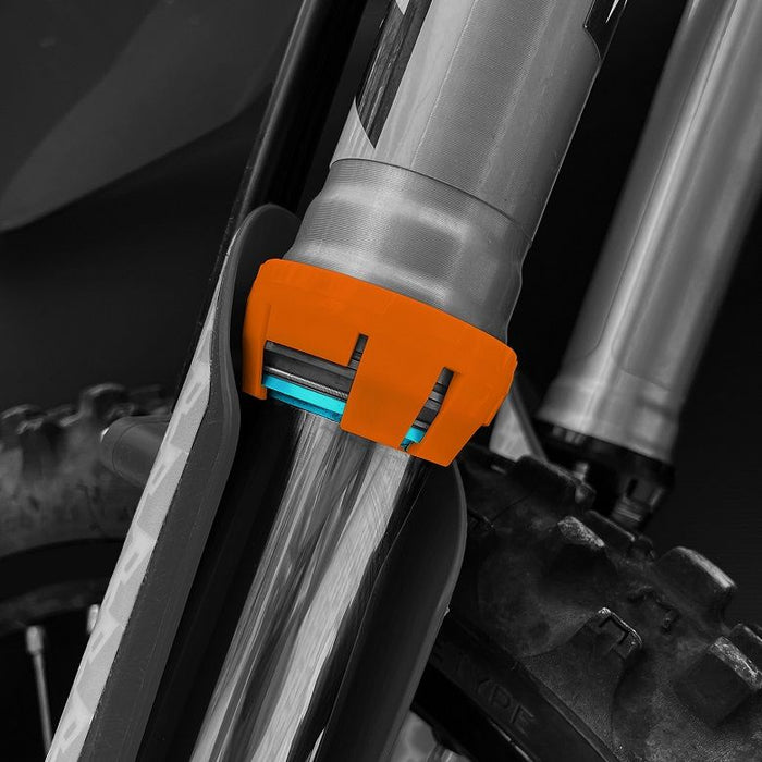 RCF300A RACECAP Beaver - per forcelle WP da 48 mm (non per le Cone Valve) - arancione