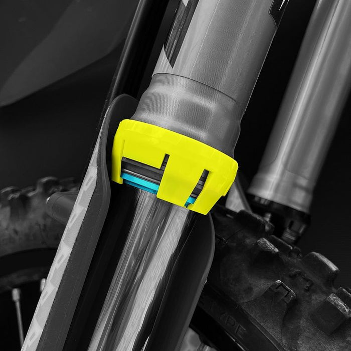 RCF300F RACECAP Beaver - per forcelle WP da 48 mm (non per le Cone Valve) - giallo fluo