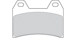 RDP630 Pastiglie freno anteriori DP BRAKES X-Race